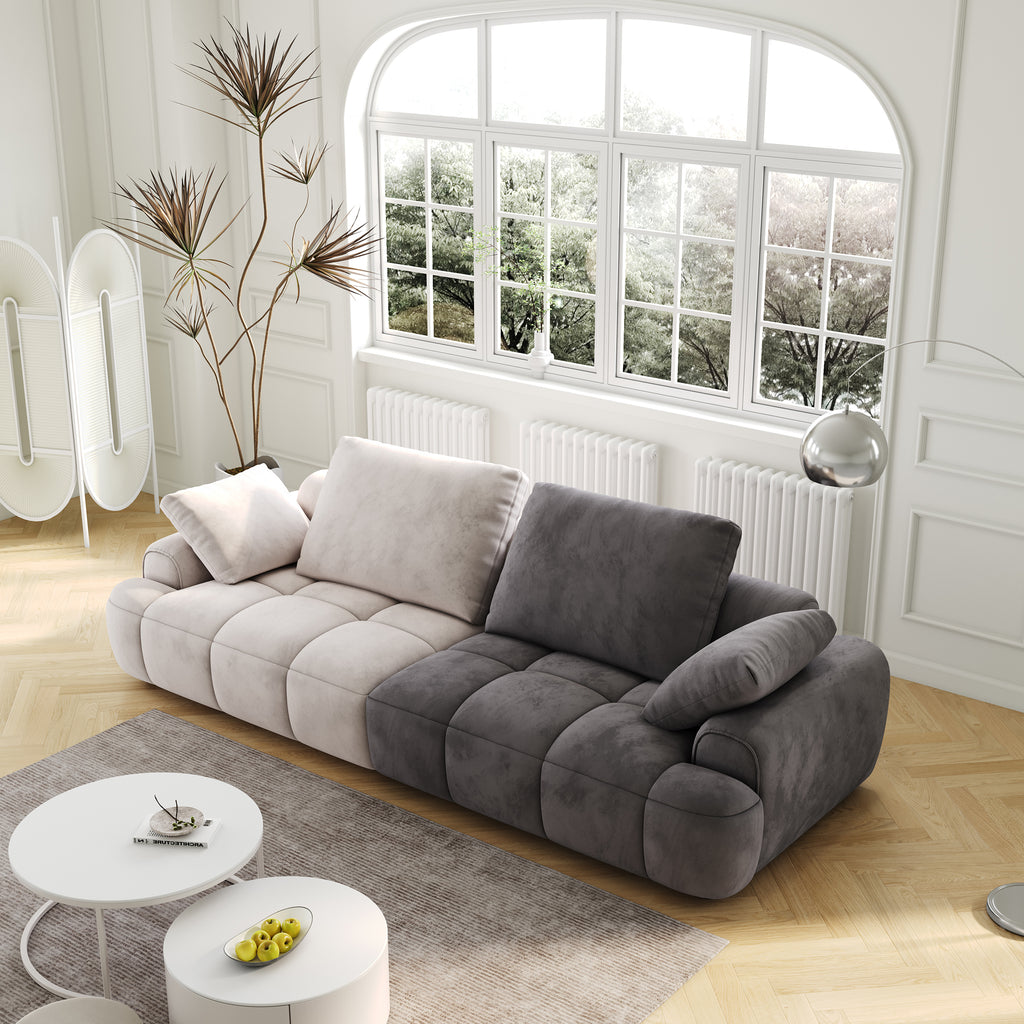 86.6" Large Two Seat Sofa - Modern Upholstered