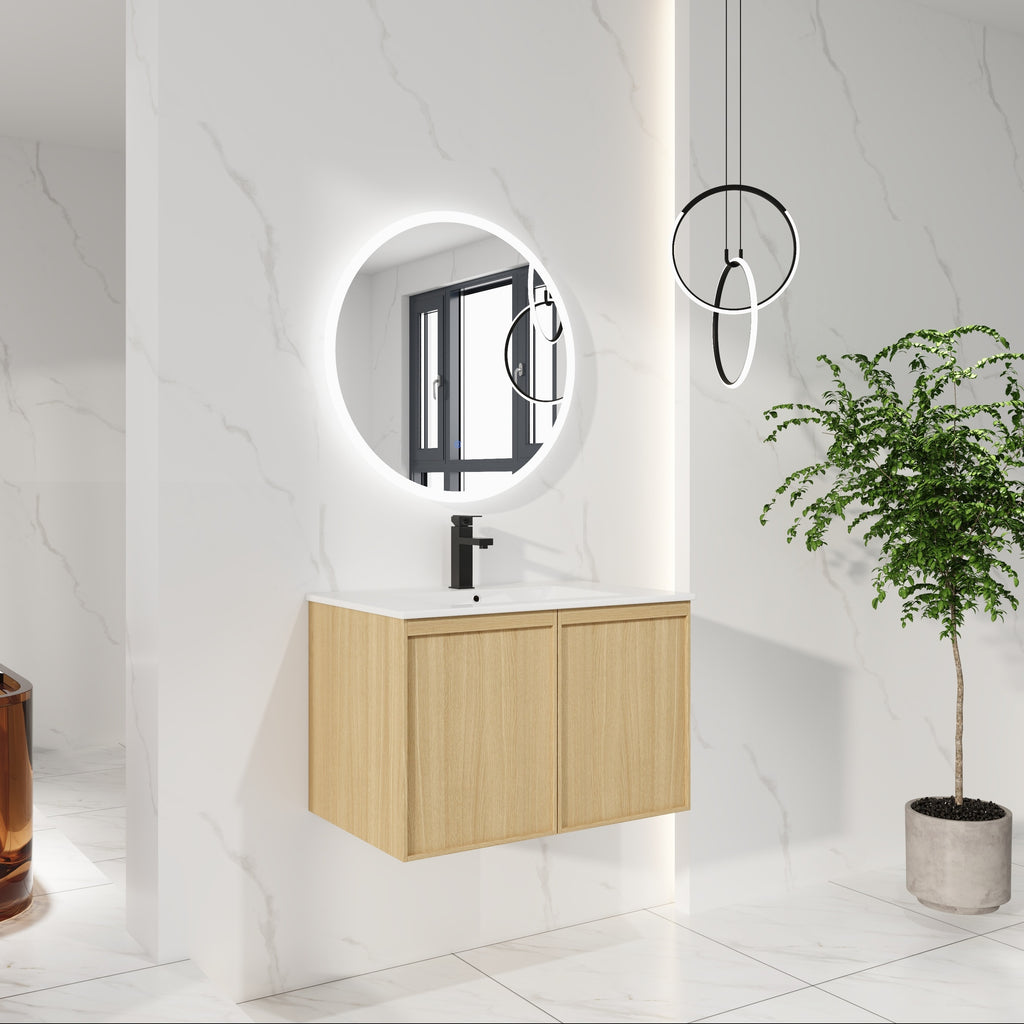 30" Floating Bathroom Vanity with Sink