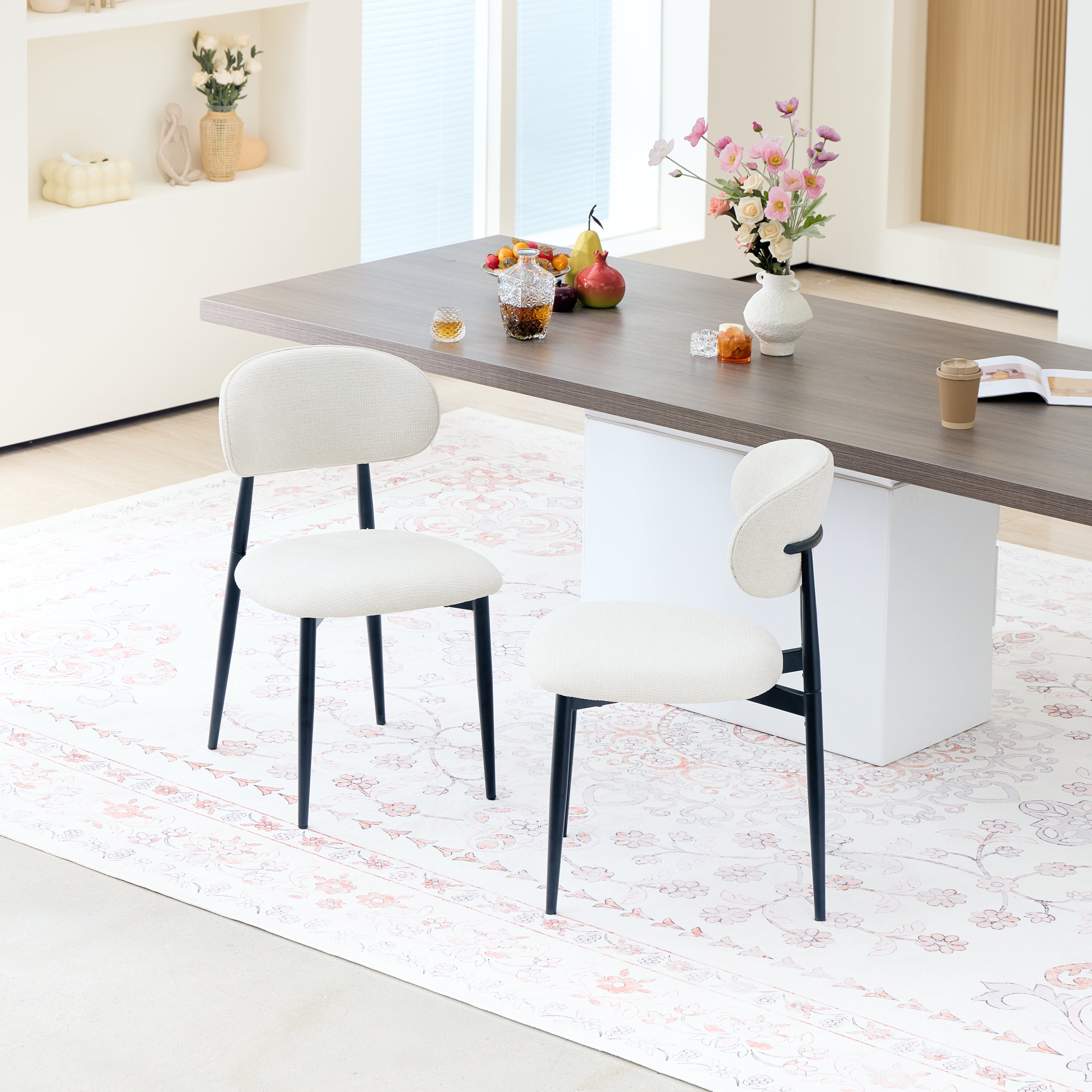 Fabric Dining Chairs, Upholstered Side Chairs
