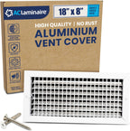 AC Register Vent Cover 18X8 Inch - Box of 20