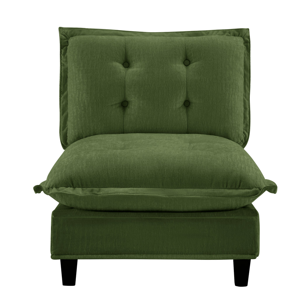 73 Armless Sofa Chenille