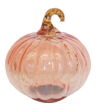 Set of 8 Glass Pumpkins for Fall Decor