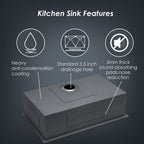 30 Inch Undermount Stainless Steel Kitchen Sink