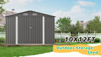10x12FT Outdoor Storage Shed