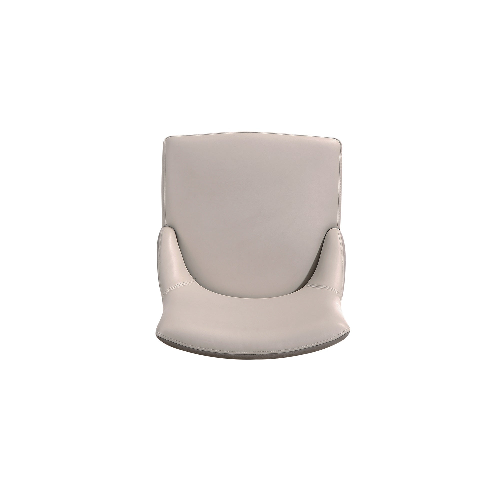 Shubert Vegan Leather and Velvet Dining Chair