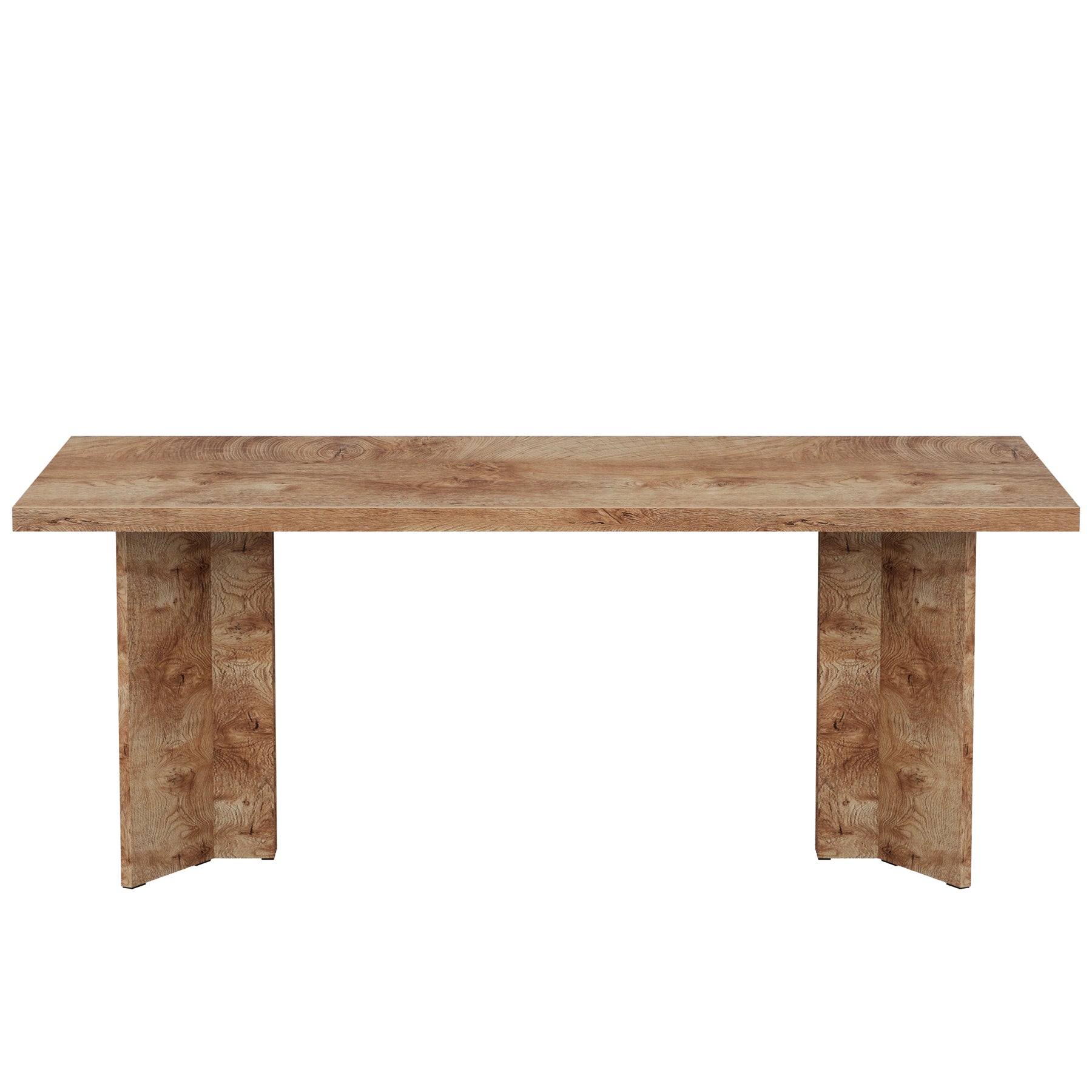 63” Farmhouse Dining Table for 4–6 People