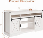 58" Modern Farmhouse TV Stand