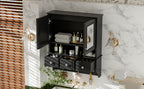 4-In-1 Bathroom Mirror Cabinet