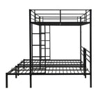 Full Over Twin Over Twin Bunk Bed