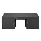 Heavy Duty Outdoor Car Canopy 12x20FT with Sidewalls