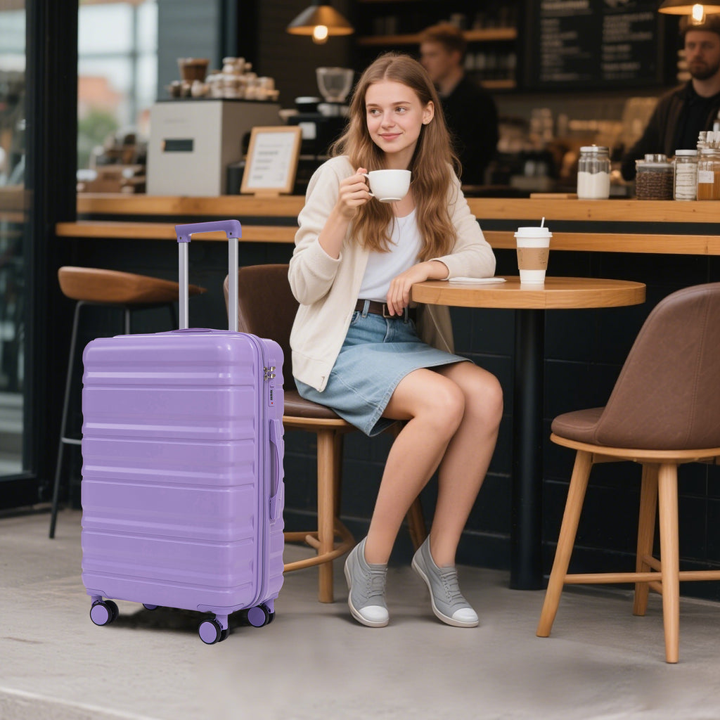 HIFINE TOURIST 20"/24"/28" 3 pcs/set in ABS Spinner Wheel Luggage
