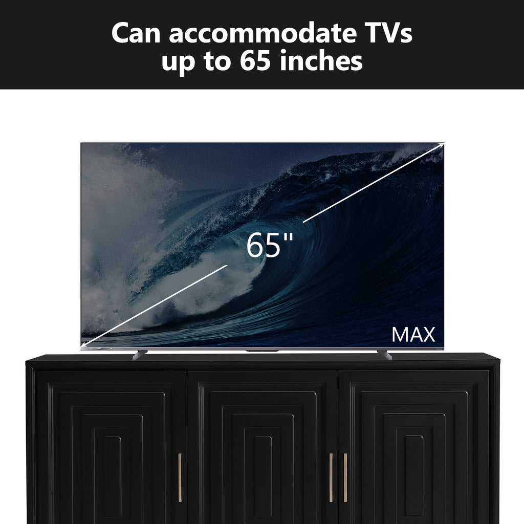 Vibe Haus TV Stand for TVs Up to 65 Inches