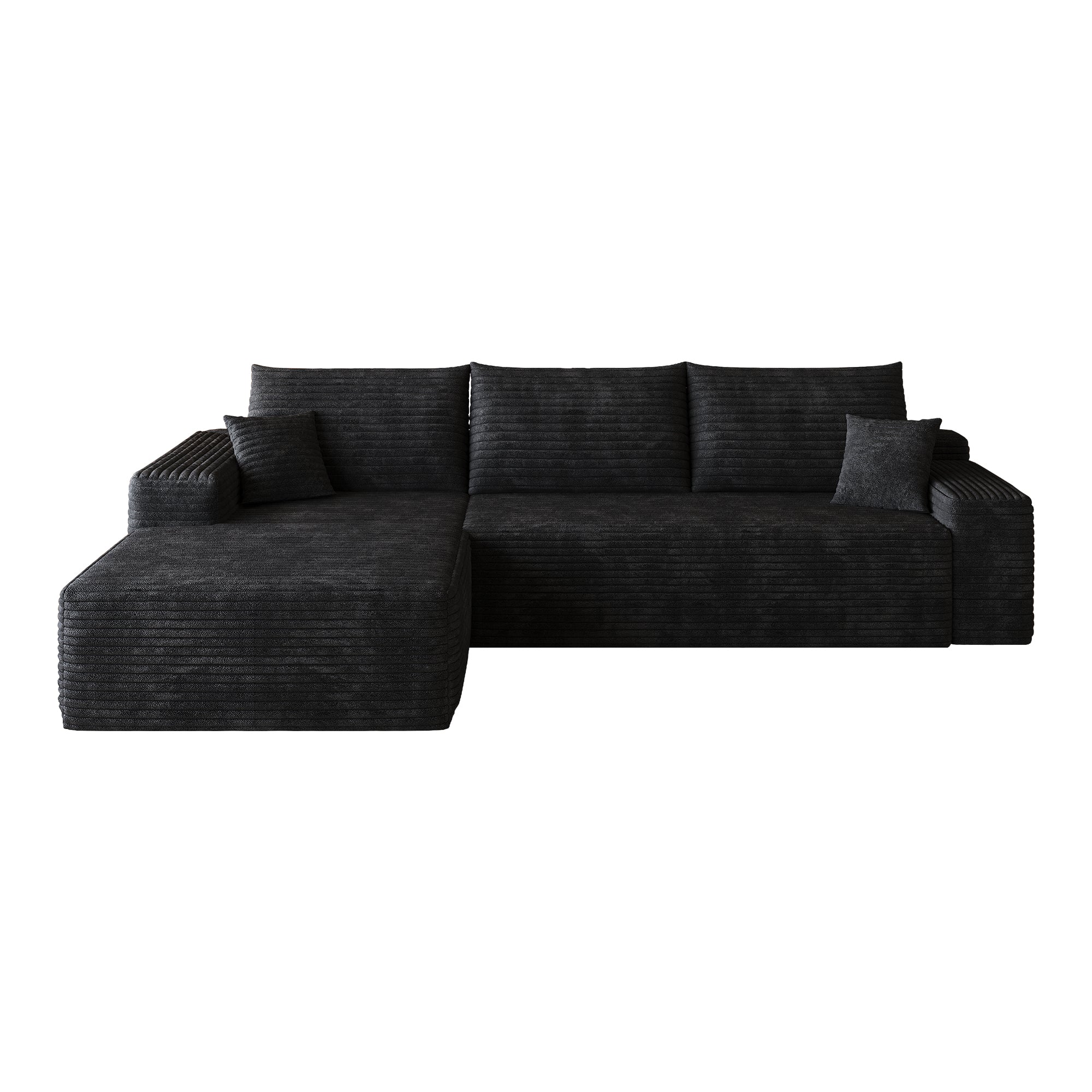 107" Cloud Sectional Couch with L-Shape Chaise