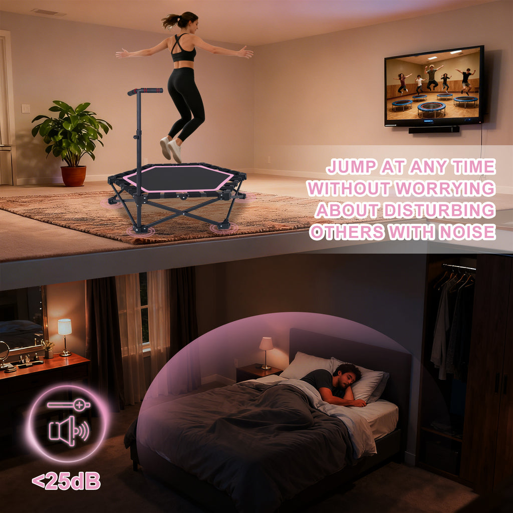 42" Foldable Mini Trampoline