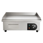 Commercial Electric Griddle - 21 x 11.8 Inch, 1750W