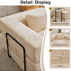Compression Sofa: Convertible Floor Sofa Bed