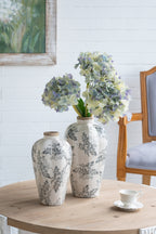 Vintage Inspired Ceramic Accent Vase