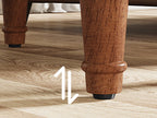 11.81" Solid Wood Narrow End Table