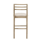 Ladder Back Bar Stool with Ladder Back (Set of 2)