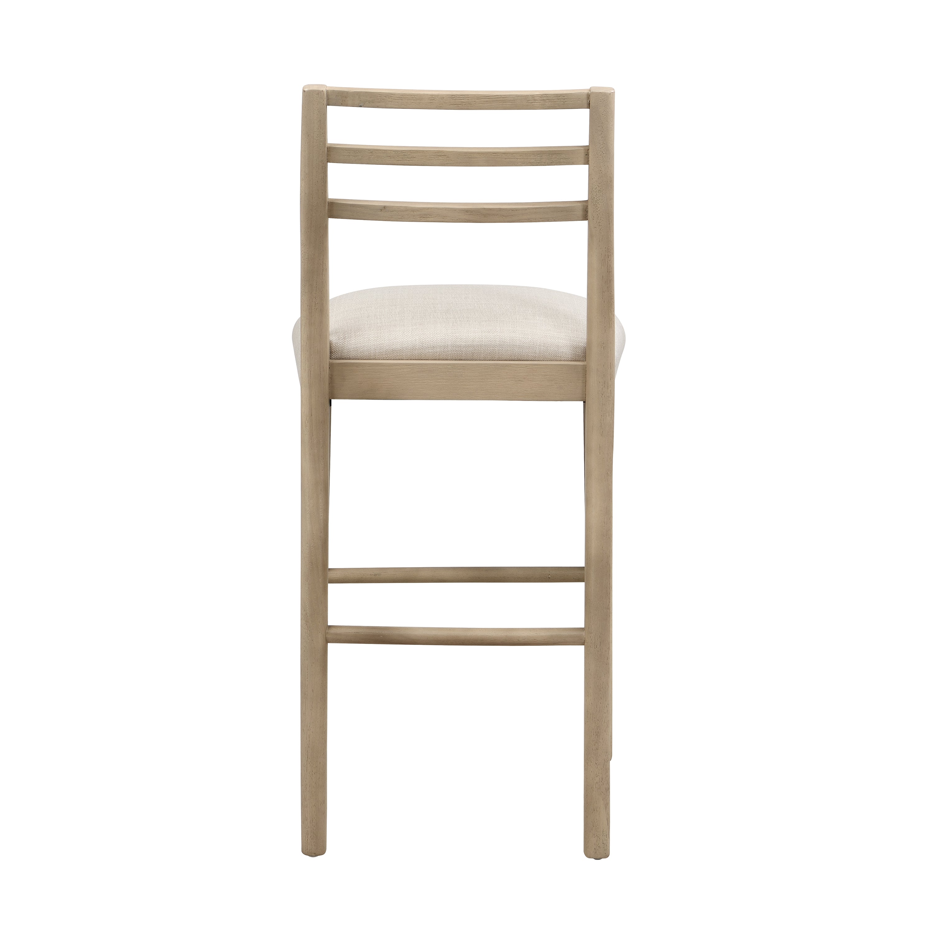 Ladder Back Bar Stool with Ladder Back (Set of 2)