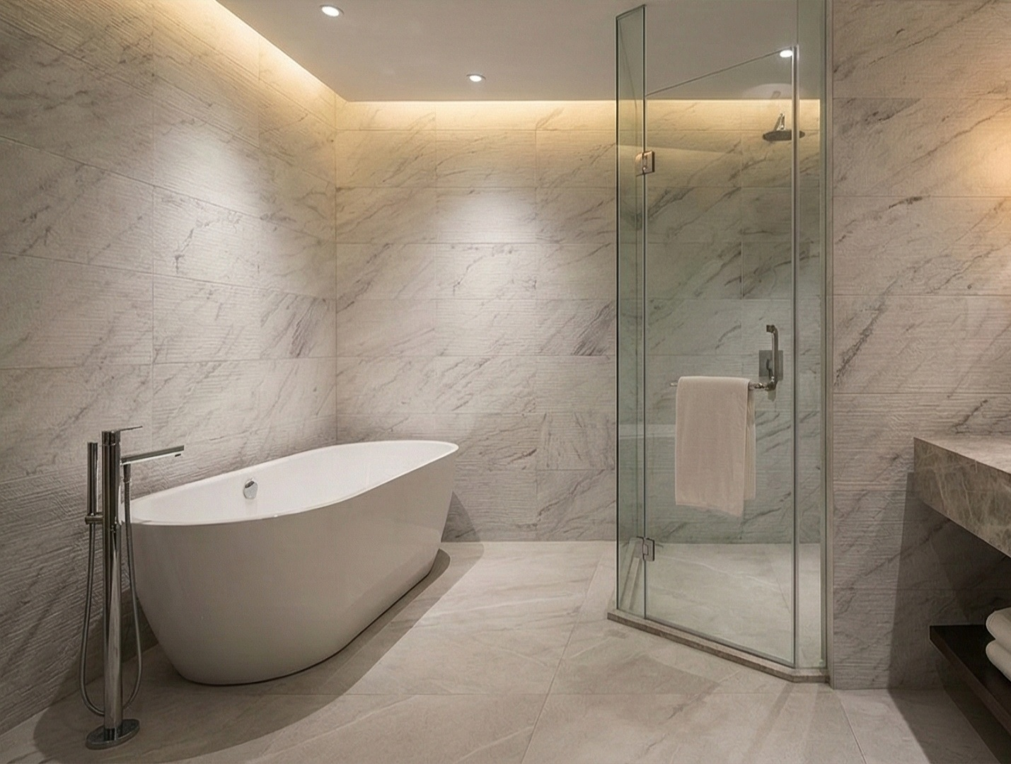 12x24 White Marble for Wall Décor