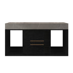 39.4 Inches Single Contemporary Floating Bathroom Vanity