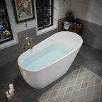 55" Acrylic Freestanding Bathtub