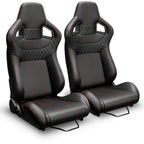 2PC Universal Bucket Racing Seats