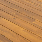 Kaja Outdoor Acacia Wood Dining Table