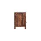 Solid Wood Arc-Line Media Console