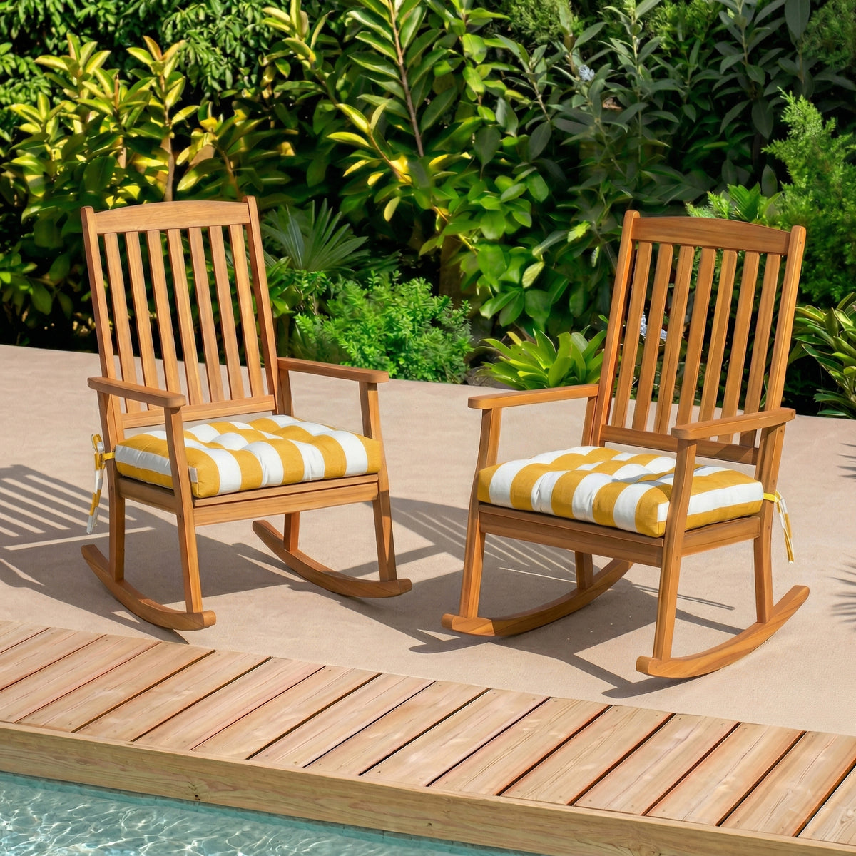 Outdoor Chair Cushions Set of 2