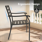 5 Pieces Outdoor Patio Dining Set