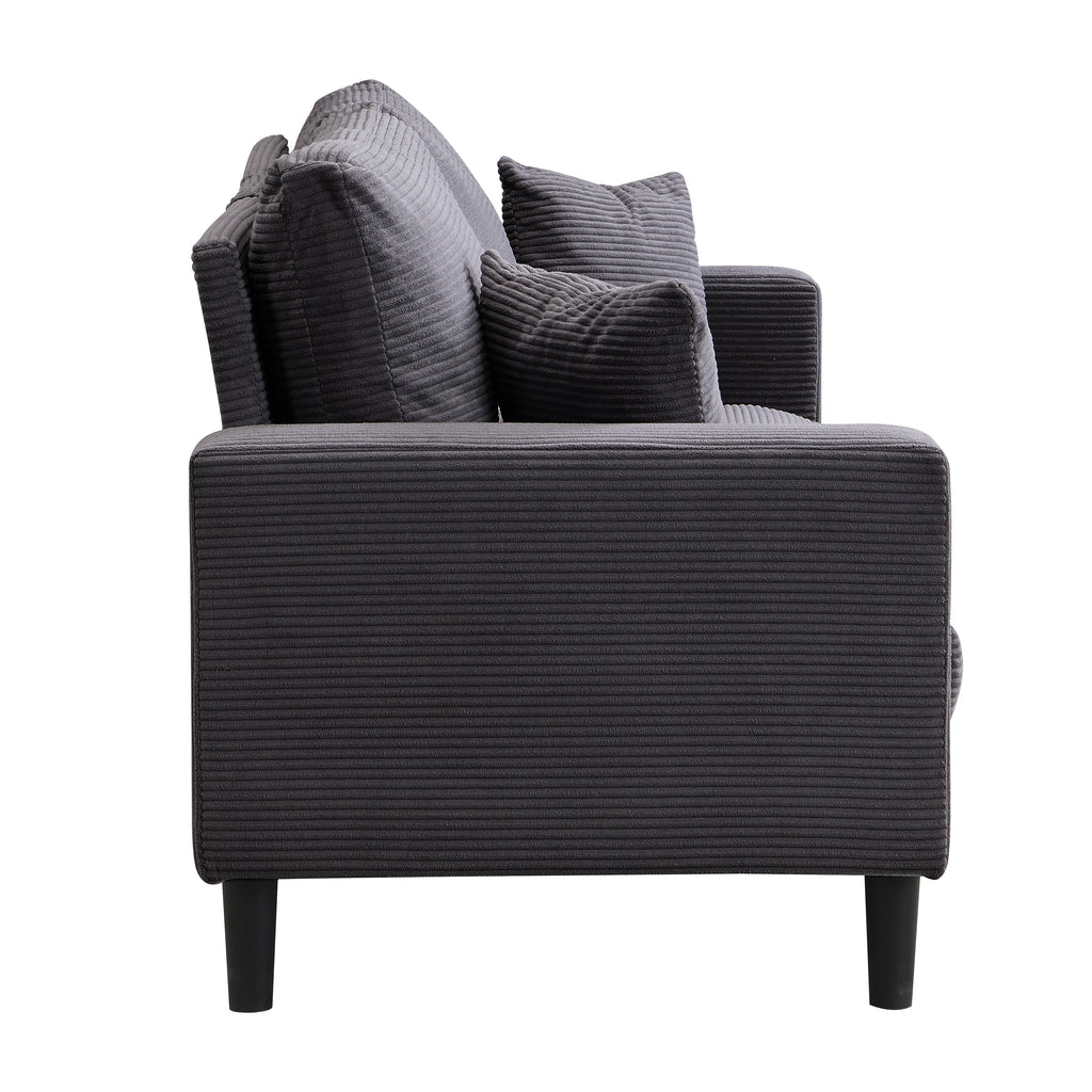 74" High Resilience Three Seater Sofa
