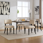 Wooden Dining Chairs Set of 2
