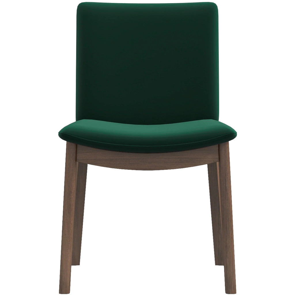 Laura Mid-Century Modern Solid Wood Dining Chair (Set of 2)