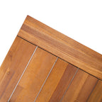 Carlie Outdoor Sandblast Finished Dining Table