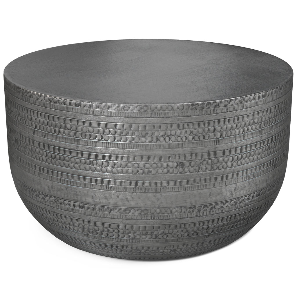 Johnsen Metal Coffee Table in Antique