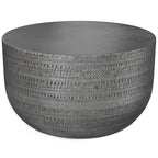 Johnsen Metal Coffee Table in Antique