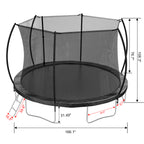 14FT Trampoline with Double-side Color Pad