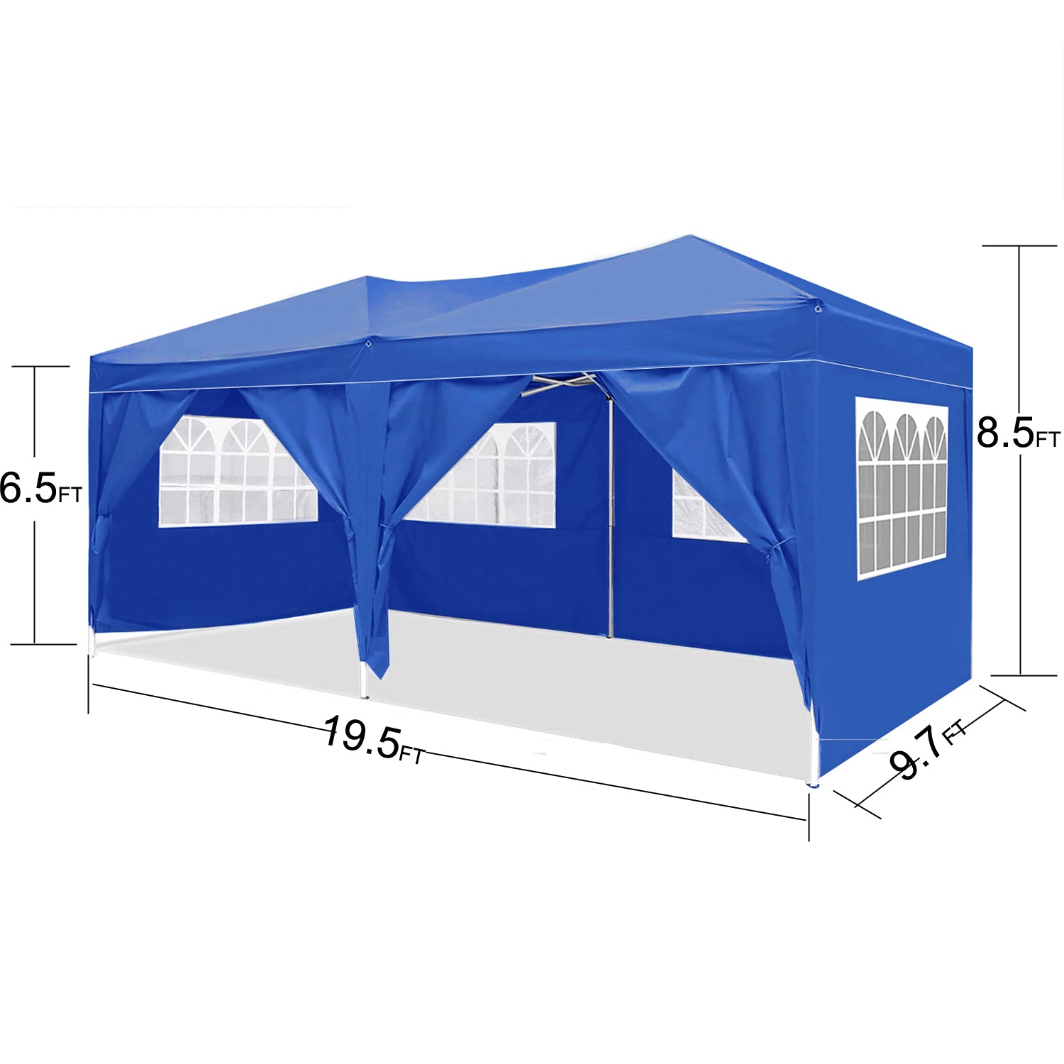 10'x20' EZ Pop Up Canopy Outdoor Portable Party Folding Tent