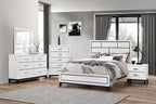 1pc Contemporary 6-Drawer Dresser