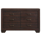 Oatfield Dark Cocoa 4-Piece Queen Bedroom Set