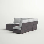 4-Person Outdoor Seating Group with Cushions