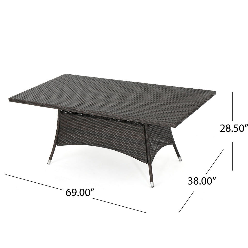 Corsica Rectangular Outdoor Dining Table