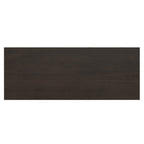 Amherst 36 Inch Solid Wood 5 Shelf Bookcase in Hickory