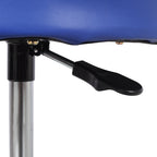 Rolling Pneumatic Creeper Garage Stool with Tool Tray