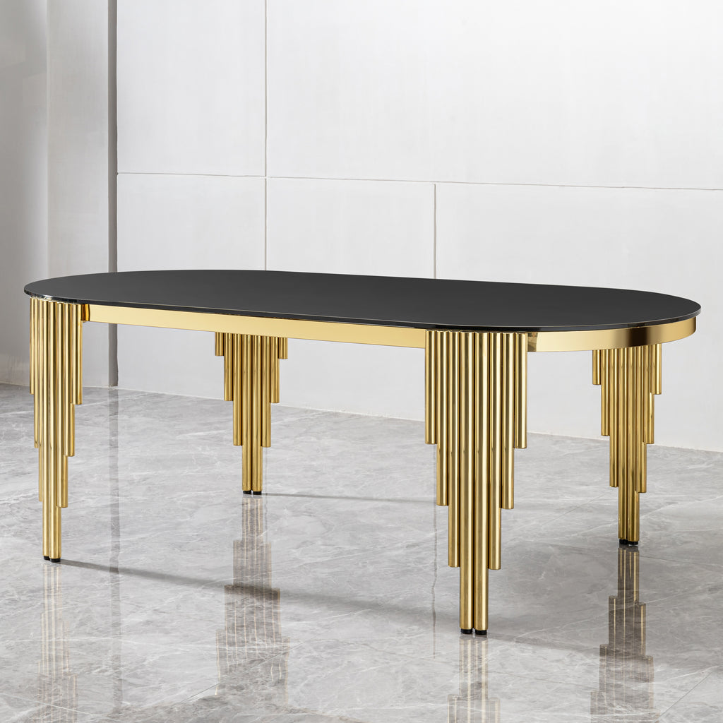Oval Dining Room Table