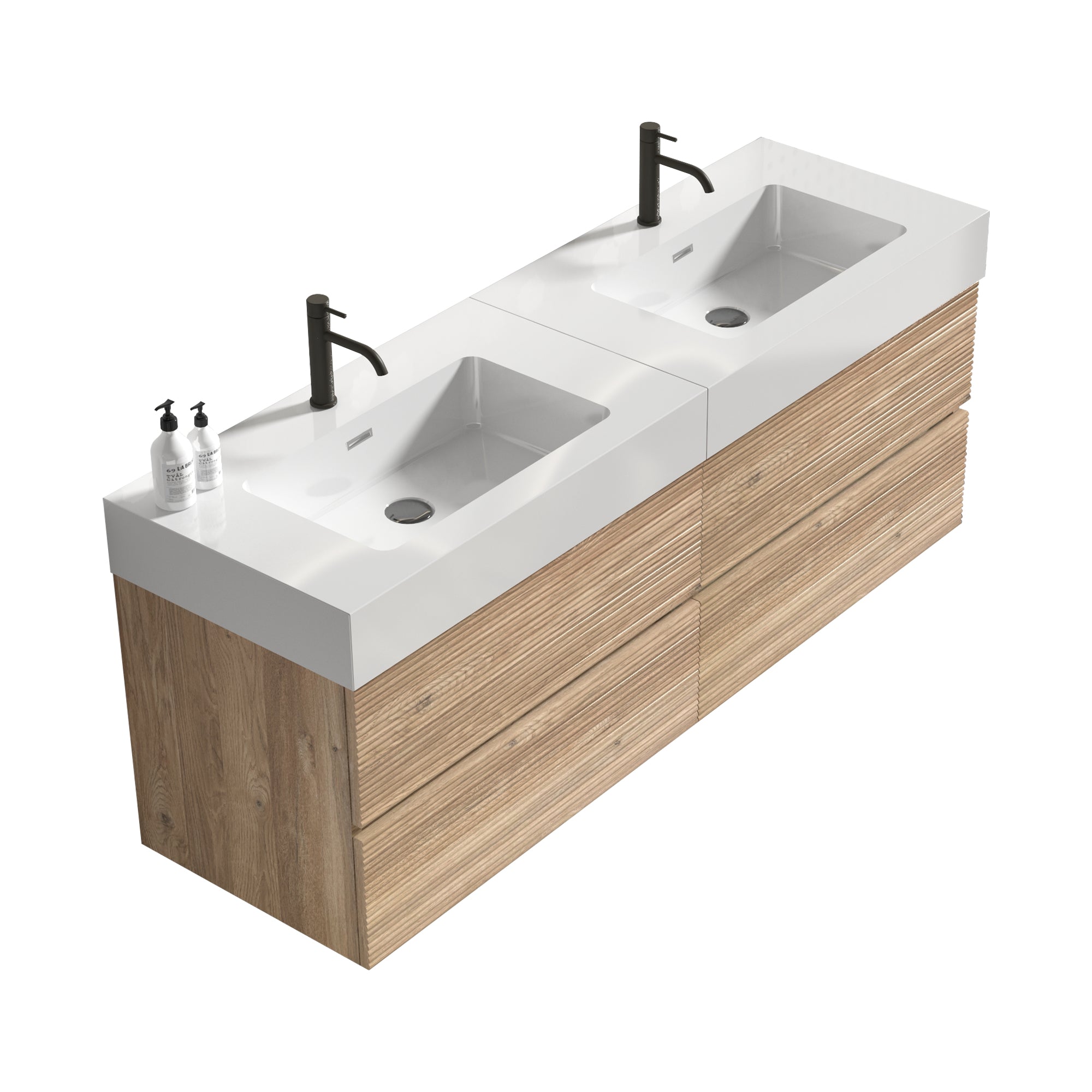 Grace 60-Inch Bathroom Vanity with Modern Design