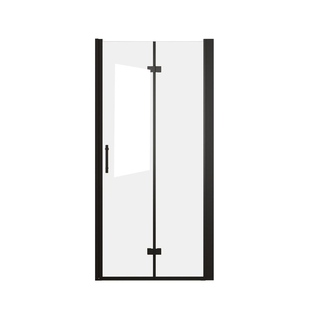 36"x72" Bifold Shower Door, 1/4" Tempered Glass, Matte