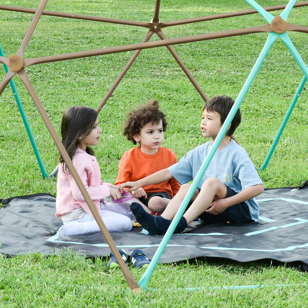 12ft Geometric Dome Climber Play Center